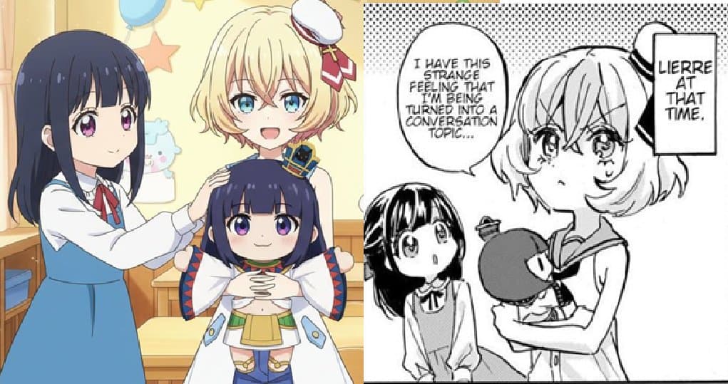 Lierre with a Petra-chan plush - Image 1